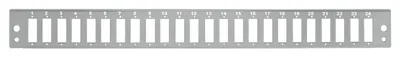 Zdjęcie produktu dla LogiLink FB2402G, SC, Szary, Metal, Montaż półkowy, 1U, 480 mm