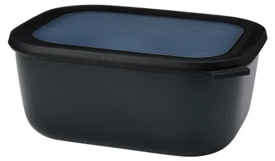 Productafbeelding van Mepal multifunctionele schaal, rond/rechthoekig, 3000 ml - Nordic Black