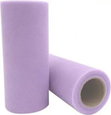 Image de Tulle 2 rouleaux Tulle multicolore au mètre, Rouleau de tissu Tulle, 15cm x 90M ruban de tulle Tulle décoratif, Rouleau de tulle pour le bricolage Tutu Jupes Mariage Fête Décoration