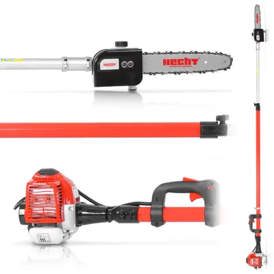 Produktbild von HECHT 9260 Hochentaster Benzin | 1 PS | Teleskopstange | 34 cm Schwert | 26 cm³ | bis 4,27 m