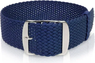 Produktbild von SELVA Perlonband navy-blau, 18mm