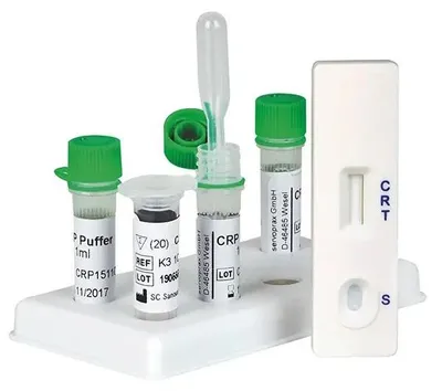 Obrázek produktu pro Crp Test Cleartest Testkass.Cut off 10-30 mg/l 10 St