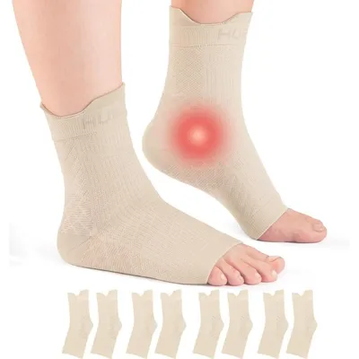 Obrázek produktu pro Kompresní ponožky - Ortéza na kotník - Plantární fasciitida - 4 páry