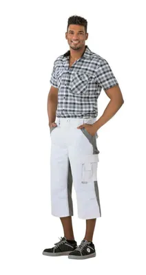 Produktbild von Plaline 3/4 Hose reinweiß/zink Größe L