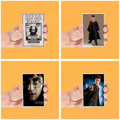 Obrázek produktu pro Harry Potter Magnetset 4-teilig