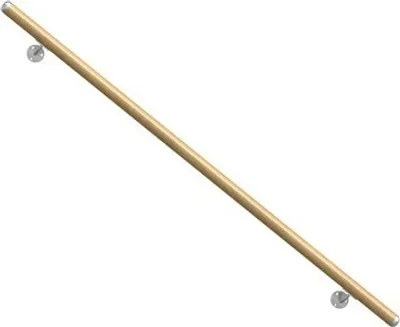 Produktbild von Pertura Handlaufset Buche lackiert L:1500 mm Ø 40 mm