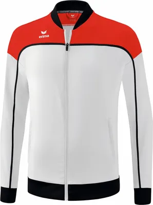Produktbild von Erima Change By Erima Präsentationsjacke Weiß/Rot/Schwarz
