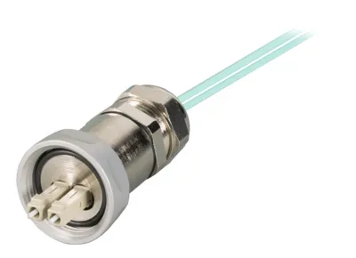 Immagine prodotto di Pressacavo IP67, M25, LC-D -- Connettore maschio a connettore maschio LC-D, OM3, 5 m