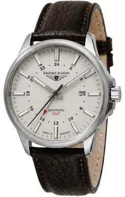 Obrázek produktu pro Bauhaus 2868-5 Watch Aviation GMT Automatic Titanium