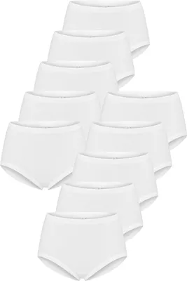 Produktbild von Schiesser Damen Taillenslips, Feinripp, 10er Pack | 7996