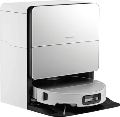 Produktbild von Roborock Saros 10 weiss inkl. RockDock Ultra