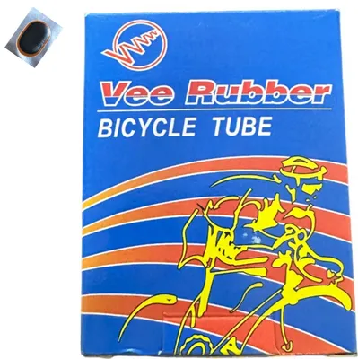 Obrázok produktu pre 1 x VEE Gumová duša do bicykla 16" s ventilom SV (francúzsky ventil) vrátane záplaty na dušu