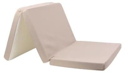 Produktbild von MamaLoes Mara Beige 60x120 cm faltbare Matratze in Tasche