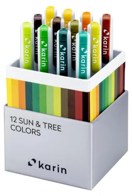Produktbild von Karin brushpen Realbrush PRO Set 12 Stück Sun and Tree Farben