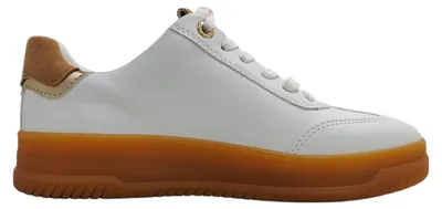 Imagen del producto de Zapatos deportivos para mujer de la marca Marco Tozzi, tipo cordones, color blanco, para uso casual