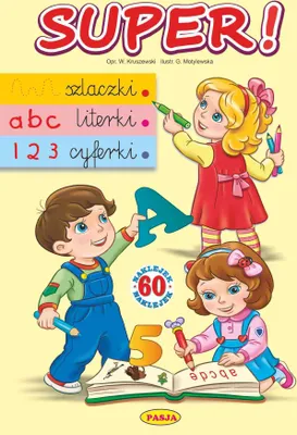 Productafbeelding van Książka edukacyjna Szlaczki, Literki, Cyferki - Włodzimierz Kruszewski, Grażyna Motylewska