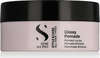 Produktbild von Alfaparf Milano Semi Di Lino Style&Care Glossy Pomade 90 ml