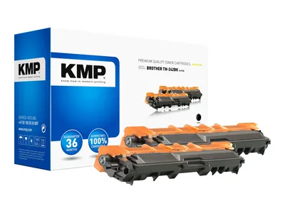 Produktbild von KMP Toner Brother TN-242BK black Doppel. 2500 S.B-T57D remanufactured