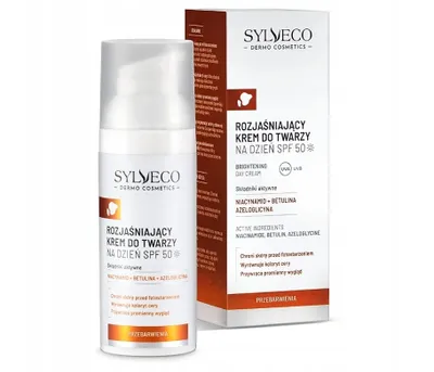 Produktbild von Sylveco Dermo Przebarwienia Krem do twarzy rozjaśniający na dzień SPF 50, 50 ml