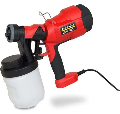 Immagine prodotto di Pistola a spruzzo HVLP - MECAFER - HVP400 - 400 W - 900 ml - 70 DIN/sec