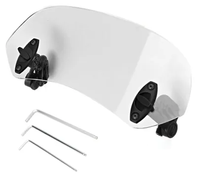 Produktbild von Verstellbare Windschutzscheibenaufsätze für Motorräder