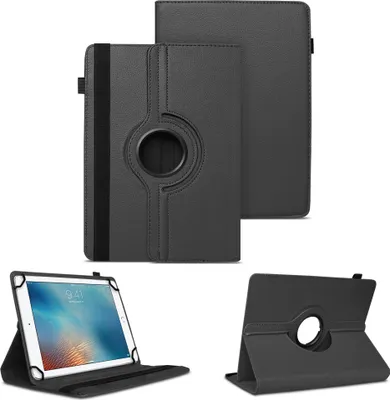 Produktbild von Schutzhülle für Oukitel OKT3 10,51 Zoll Tablet Hülle Tasche 360 Grad DrehbarFarben:Schwarz