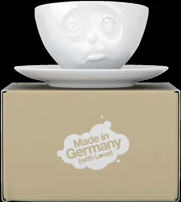 Immagine prodotto di FIFTYEIGHT PRODUCTS T014401 FIFTYEIGHT Kaffeetasse 200ml - Och bitte weiß