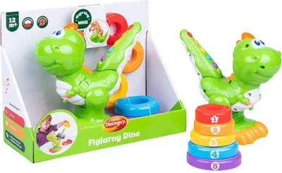 Zdjęcie produktu dla Figlarny Dino - Interaktywny dinozaur dla dzieci, przyjaciel pełen radości i zabawy!