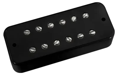 Zdjęcie produktu dla DiMarzio DP 210BK P 90 Tone Zone Black Przetwornik gitarowy