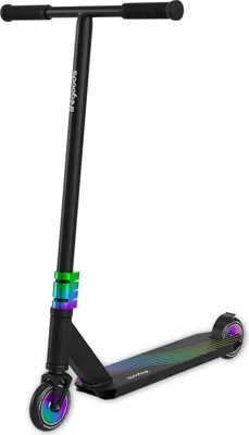 Produktbild von LifeGoods Stunt Scooter Pro X - T-Lenker - HIC - Tretroller für Kinder - Jungen/Mädchen - 110mm - 100KG - Regenbogen