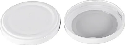 Produktbild von DOSEN-ZENTRALE Twist-off-Deckel 63mm weiß pas 121187