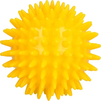 Zdjęcie produktu dla Żółtko do masażu w kulce 8 cm, żółte, 1 szt