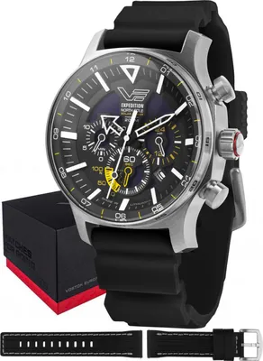 Produktbild von Vostok Europe VR42-595A732S schwarze Uhr