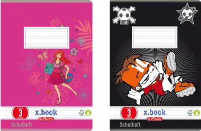 Produktbild von Herlitz 3320306, Mehrfarbig, 16 Blätter, A5, 80 g/m², Junge/Mädchen, Papier