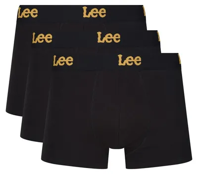Productafbeelding van Lee Herren heren boxershorts in zwart | Zachte katoenen boxershorts