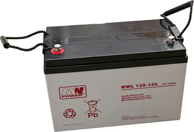Produktbild von AGM-Akku 12 V 120 Ah T60, 20HR, 330 x 173 x 220 mm