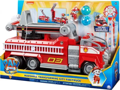 Obrázek produktu pro PAW Patrol PAW VHC Dlx Marshall Firetruck Movie GML, Hasičský vůz, 3 rok/roky, LR44, Vícebarevný