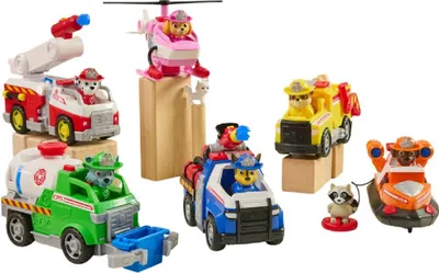 Produktbild von PAW Patrol Fire Rescue - Rettungsfahrzeug mit Spezialfunktion und Hundefigur (sortiert, Zufallsauswahl), 3 Jahr(e), Mehrfarbig