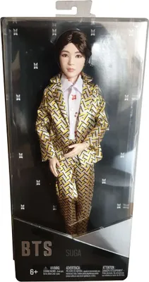 Obrázek produktu pro Mattel GKC92 - BTS Suga figurka Bangtan Sonyeondan sběratelské fanouškovské umění