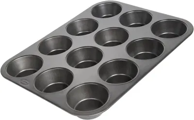 Immagine prodotto di teglia per muffin wenco 12 per la cottura di muffin dolci o salati, cup cake e altri prodotti da forno