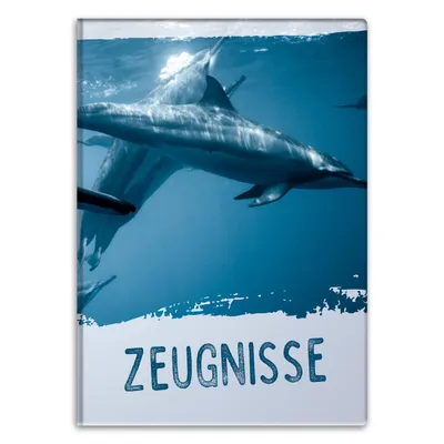 Produktbild von itenga Zeugnismappe Motiv Delfin DIN A4