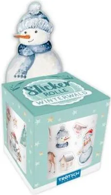 Immagine prodotto di TRÖTSCH - Stickerrolle Winterwald | Ab 3 Jahren