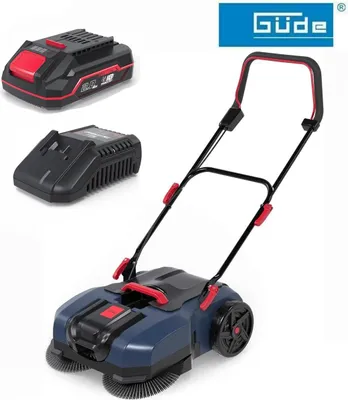 Produktbild von Güde Akku Kehrmaschine GKM 18-0 mit Akku 2.0 Ah 18V E³ Serie,