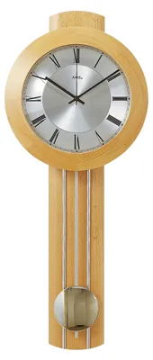 Produktbild von AMS Funk-Pendeluhr, Funkpendelwerk., 25x60x10cm, 5132/18
