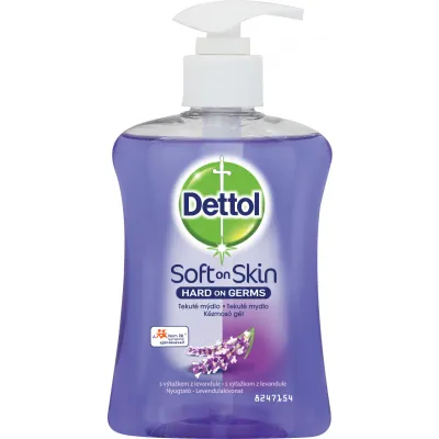 Produktbild von Dettol Soft on Skin Lavendel Flüssigseife, 3x250 ml