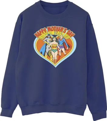 Produktbild von DC Comics - "Mother's Day" Sweatshirt für Herren BI48616 (XL) (Marineblau)