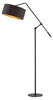 Zdjęcie produktu dla Lampa stojąca podłogowa przegubowa regulowana z abażurem walec AVADO