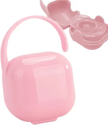 Productafbeelding van Fopspeencontainer en fopspeendoosje voor baby's en op reis