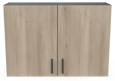 Image de Meuble haut de cuisine Demeyere, 2 portes, couleur Origan. Fabriqué en France.