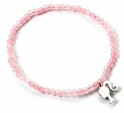 Zdjęcie produktu dla Srebrny charms z sylwetką Barbie